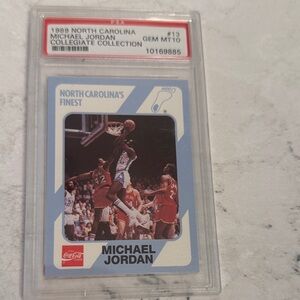 1989 North Carolina Michael Jordan Card